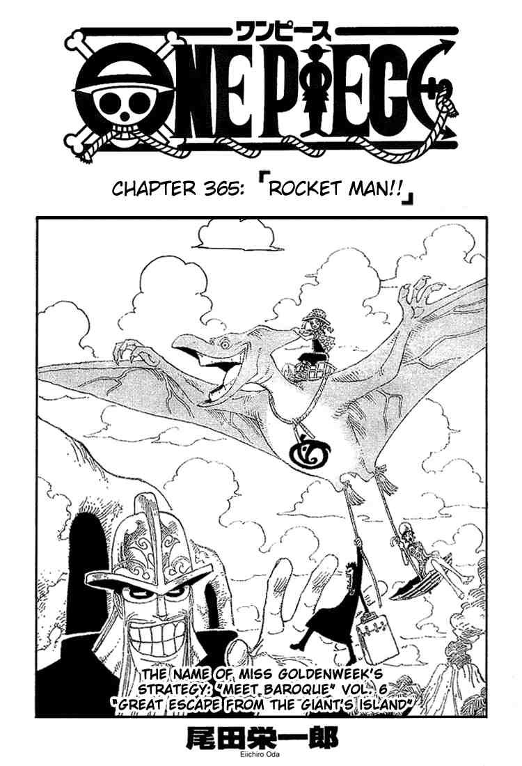 One Piece Chapter 365 1